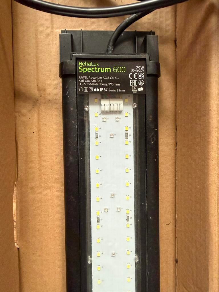 Juwel Helialux spectrum 600 met garantie, Ophalen, Zo goed als nieuw, Verlichting of Verwarming