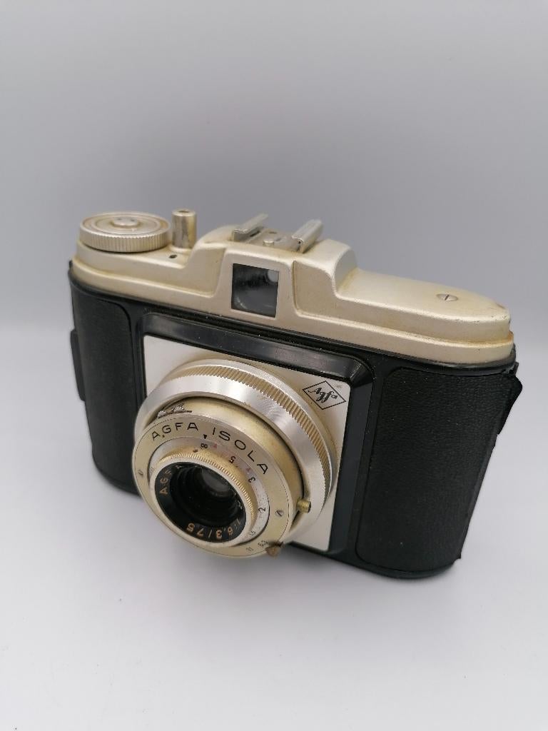 Agfa ISOLA vintage medium format analog camera, Ophalen of Verzenden, Niet werkend, Compact, Overige Merken