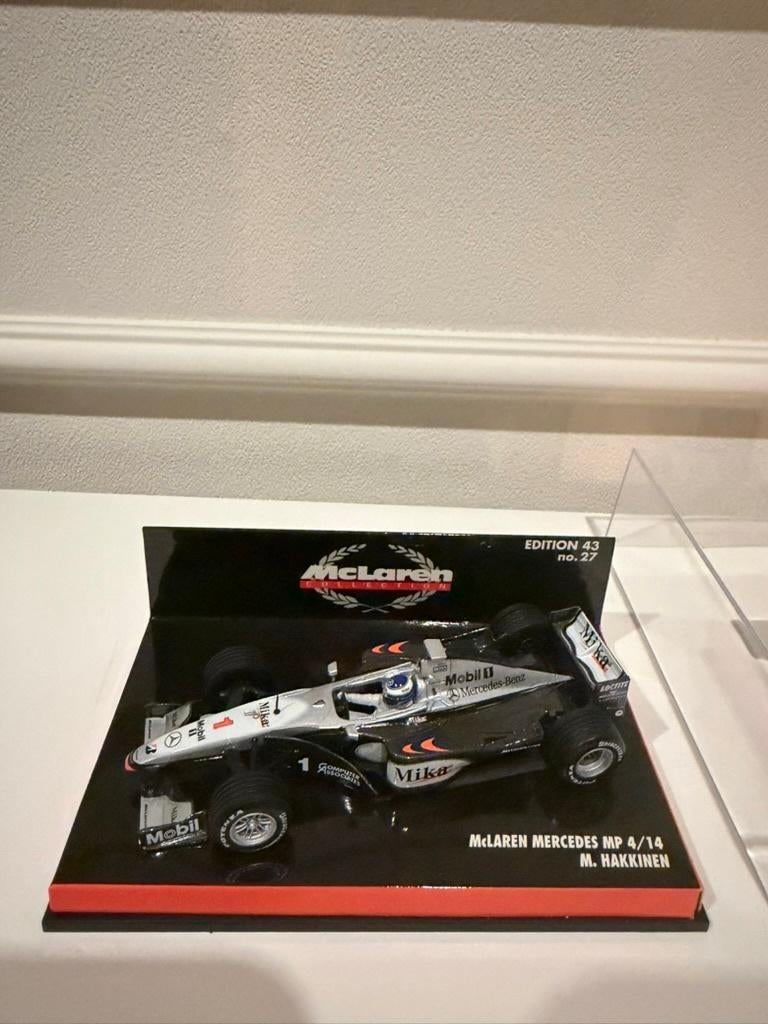 Minichamps 1:43 McLaren Mercedes MP 4/14 - M. Häkkinen 1999, Ophalen of Verzenden, Nieuw, Auto, MiniChamps