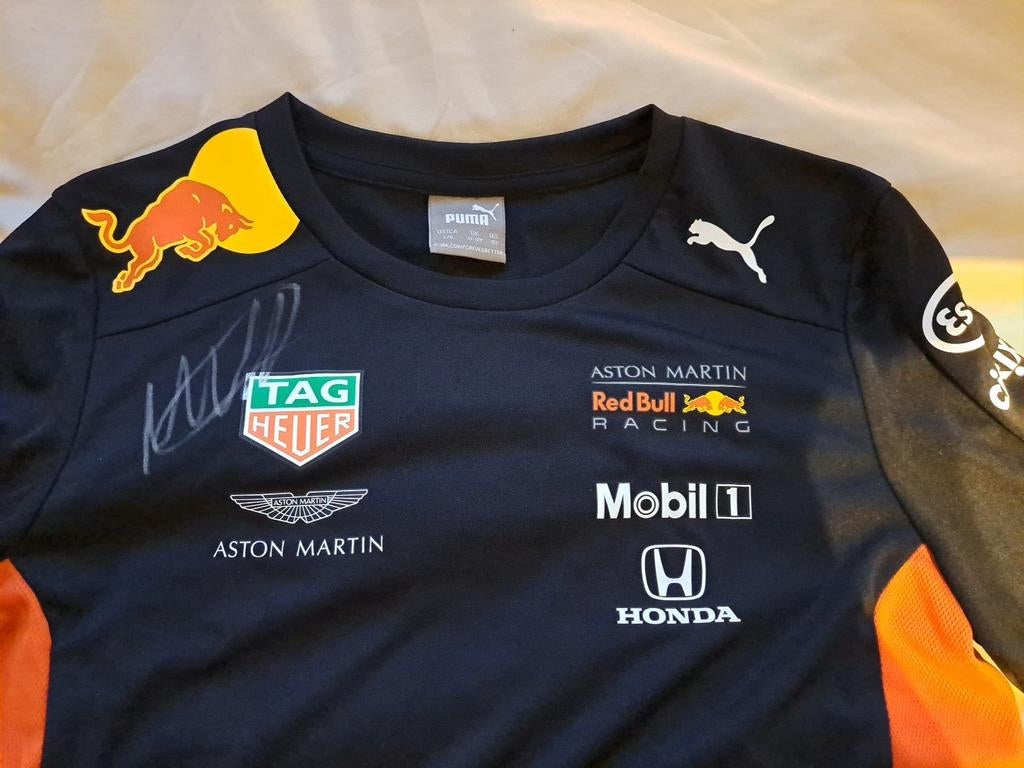 Gesigneerd door Max Verstappen, Ophalen of Verzenden, Zo goed als nieuw