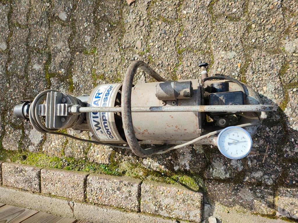 Wicar Compressor 1976, Minder dan 25 liter, Ophalen, Gebruikt, Minder dan 200 liter/min