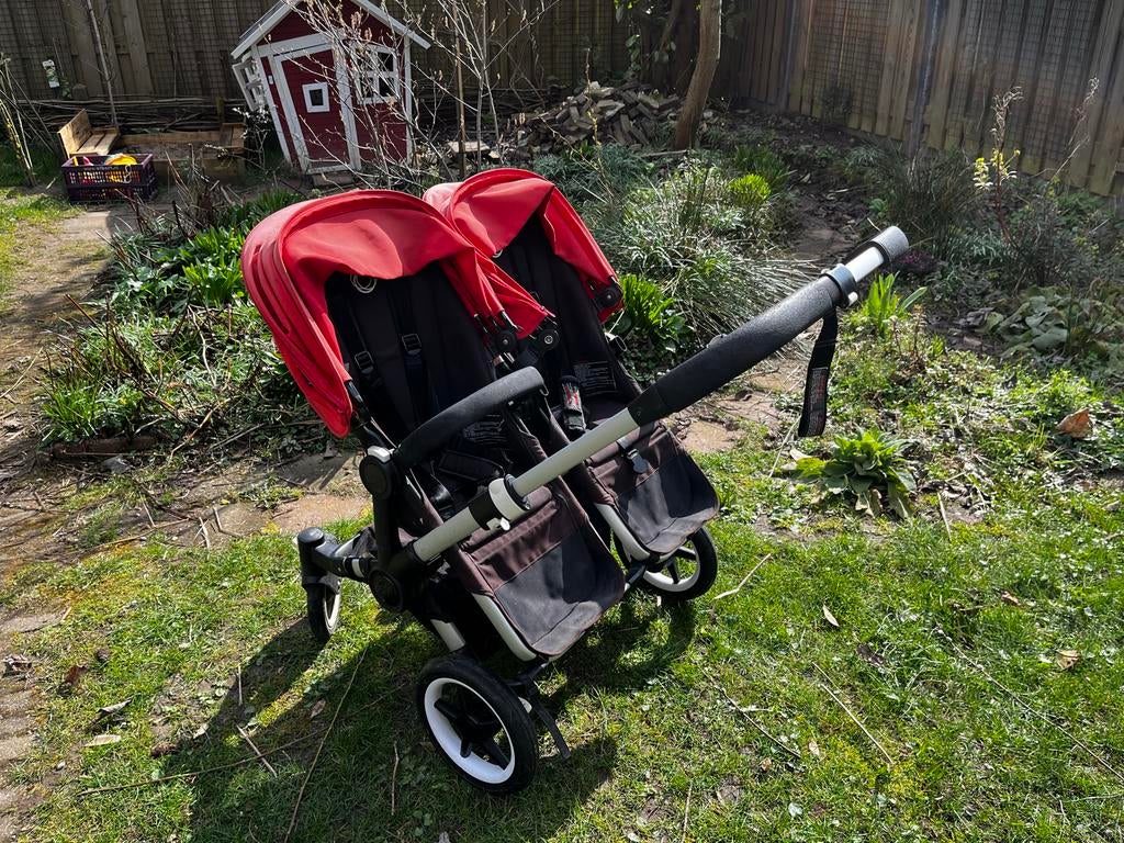 Bugaboo Donkey Duo tweelingwagen, Kinderen en Baby's, Kinderwagens en Combinaties, Ophalen, Gebruikt, Combiwagen, Duowagen