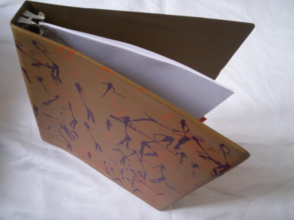 SVH- RINGBAND Grottekeningen 23 ringen A4 7xSchutblad esveha, Ophalen, Zo goed als nieuw