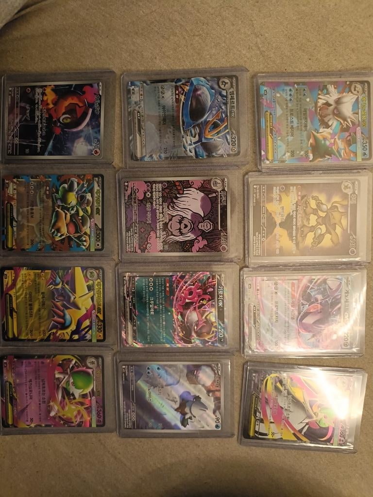 Koreaanse Pokemon kaarten, Ophalen of Verzenden, Meerdere kaarten