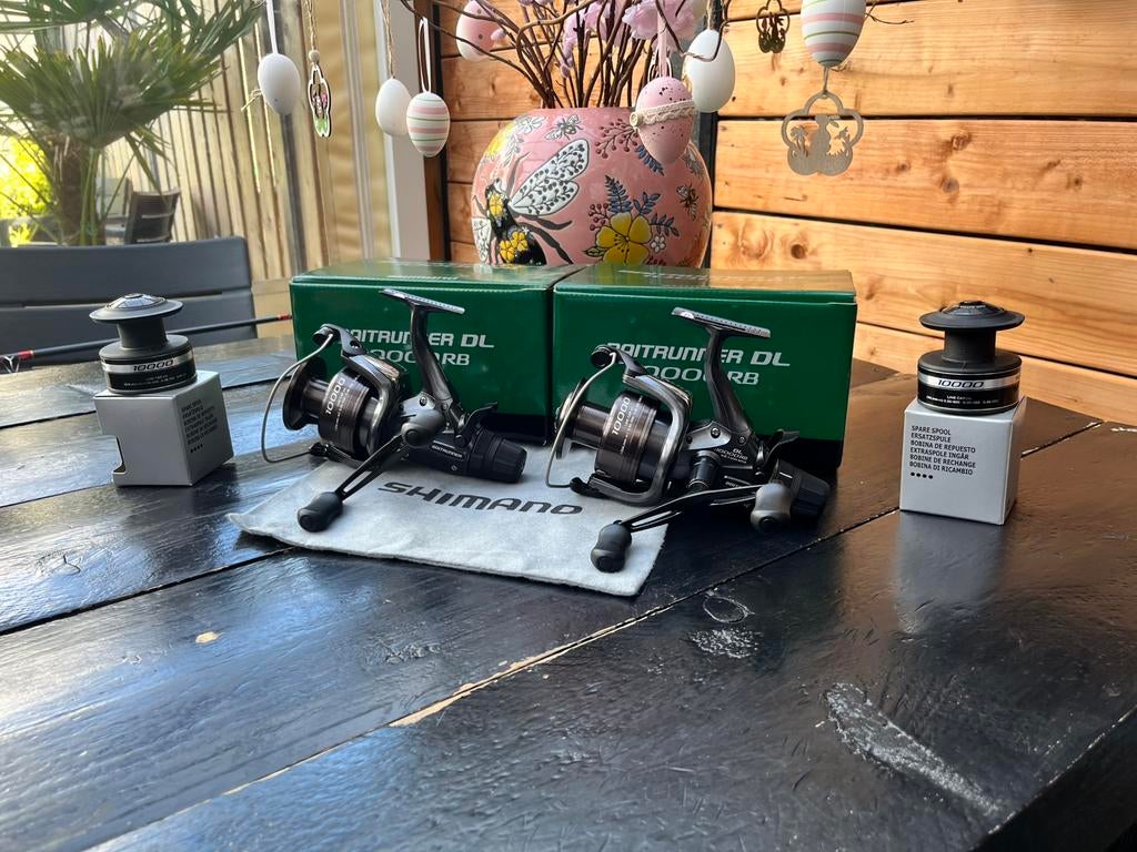 Shimano DL10000RB BAITRUNNER, Watersport en Boten, Ophalen, Zo goed als nieuw, Molen