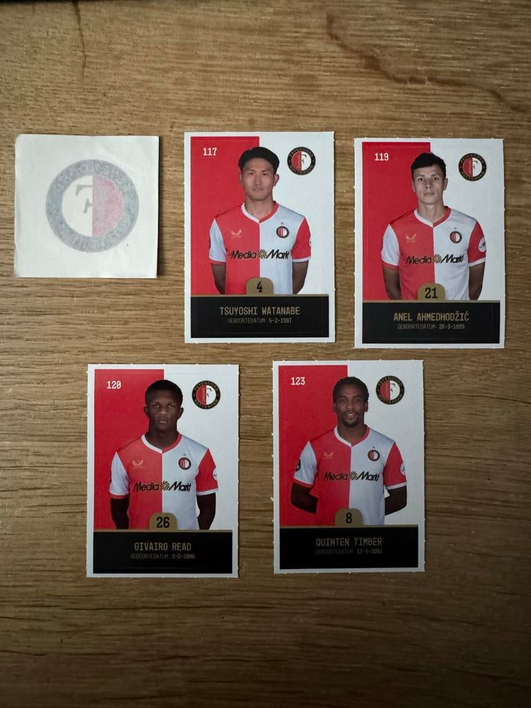 Feyenoord voetbalplaatjes, Verzamelen, Ophalen of Verzenden, Gebruikt, Feyenoord, Poster, Plaatje of Sticker