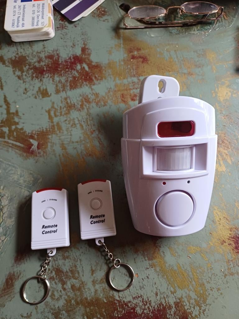 Alarm op batterijen, Ophalen of Verzenden, Detector, Sensor of Melder, Rook