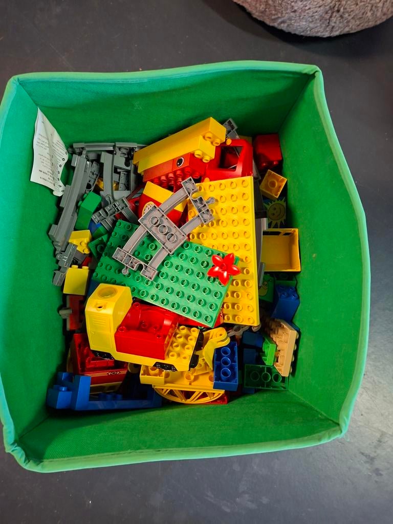 Duplo met trein en grondplaat, 5,7 kilo, Ophalen