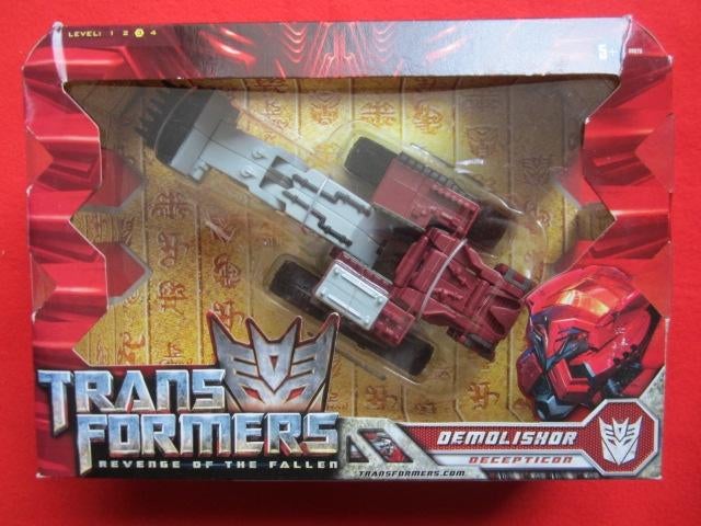 Figuur Transformers Movie; Sideways of Demolishor (€70), Overige generaties, Ophalen of Verzenden, Zo goed als nieuw