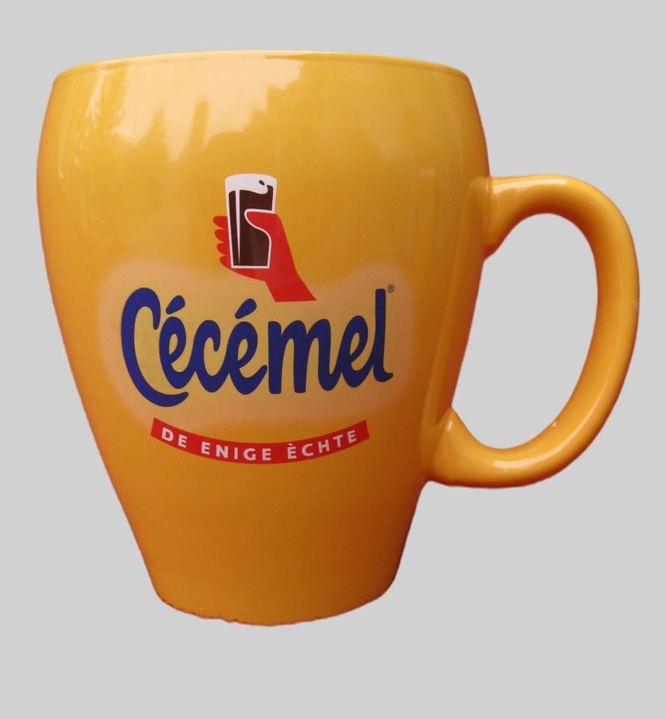 MEGA tas Cecemel reclame mok XXL., Verzamelen, Ophalen, Zo goed als nieuw, Gebruiksvoorwerp