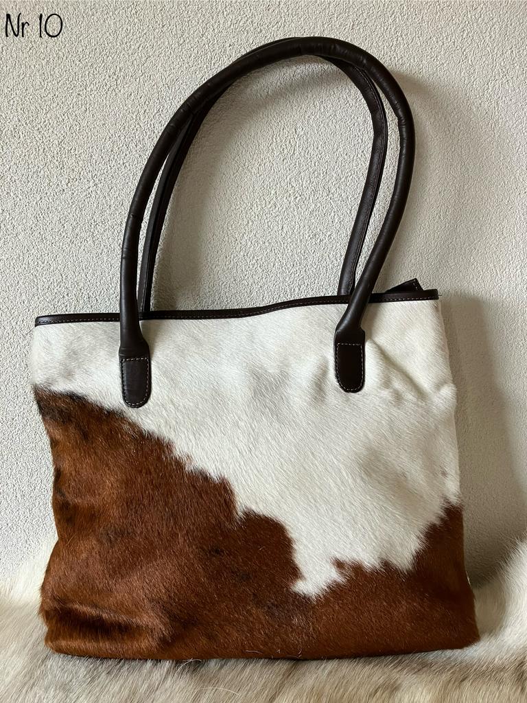 Koeienhuid schoudertas, Ophalen of Verzenden, Nieuw, Overige kleuren, Overige typen