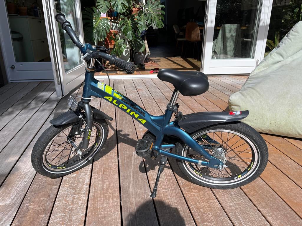 Alpina kinderfiets, Ophalen, Gebruikt, 16 tot 20 inch