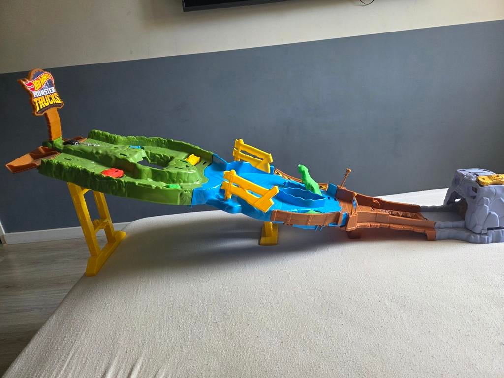 Hot Wheels Monster Trucks Arena Smashers Speelset, Ophalen, Gebruikt, Hot Wheels