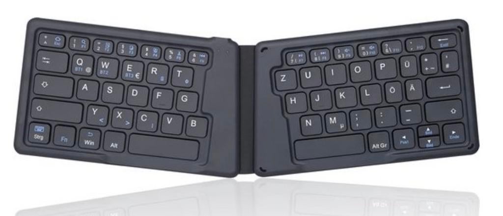 ️Universeel compact dunne wireless mini keyboard opvouwbaar, Opvouwbaar, Honor, Ophalen of Verzenden, Zo goed als nieuw