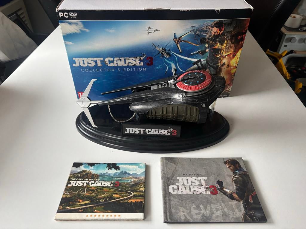 Just Cause 3 Collector's Edition PC, Spelcomputers en Games, Games | Pc, Avontuur en Actie, Gebruikt, Vanaf 18 jaar, 1 speler