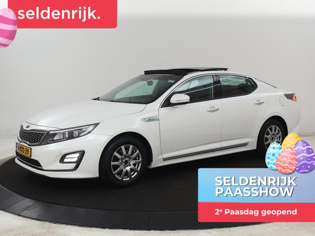 Kia Optima 2.0 CVVT Hybrid ExecutiveLine | Panoramadak | Sto, Euro 5, Gebruikt, Lichtsensor, 4 cilinders