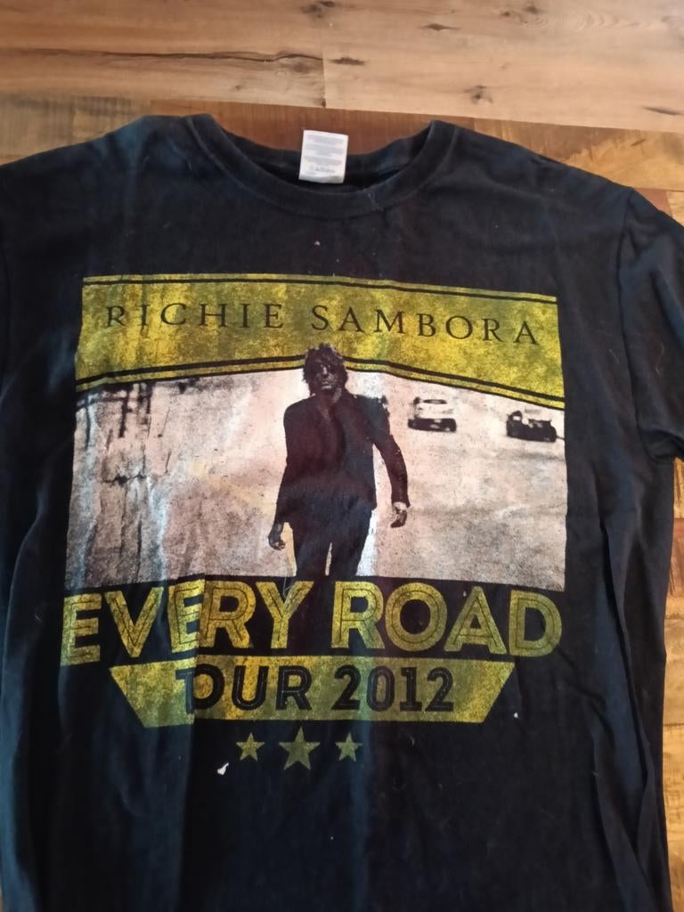 Richie Sambora shirt, Ophalen of Verzenden, Zwart