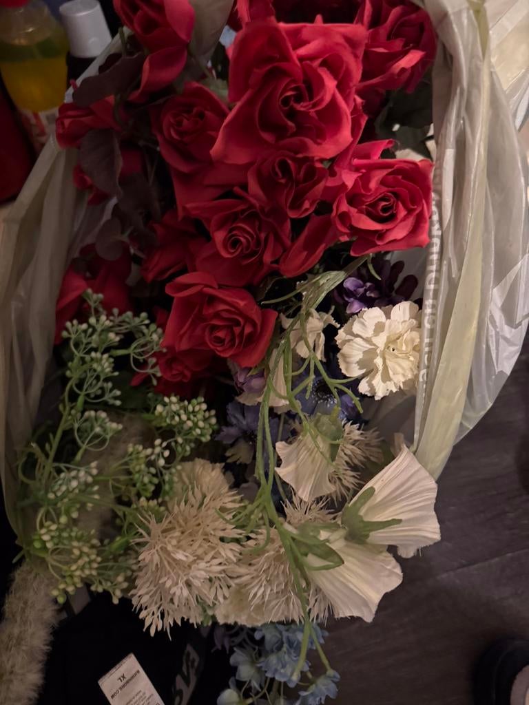 Kunstbloemen, Ophalen of Verzenden, Zo goed als nieuw