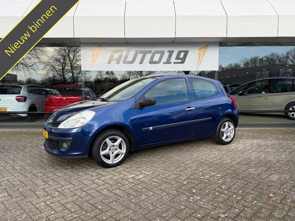 Renault Clio 1.2-16V Authentique, Voorwielaandrijving, Gebruikt, 4 cilinders, Blauw