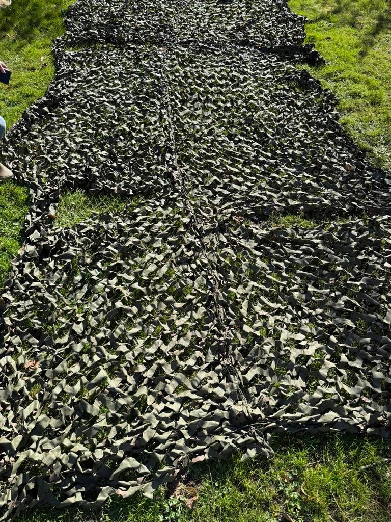 Leger camouflage netten2x, Ophalen, Landmacht, Nederland, Kleding of Schoenen