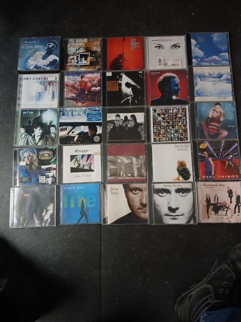 Verzameling cd's 150st diverse artiesten pop rock, Ophalen of Verzenden, Gebruikt