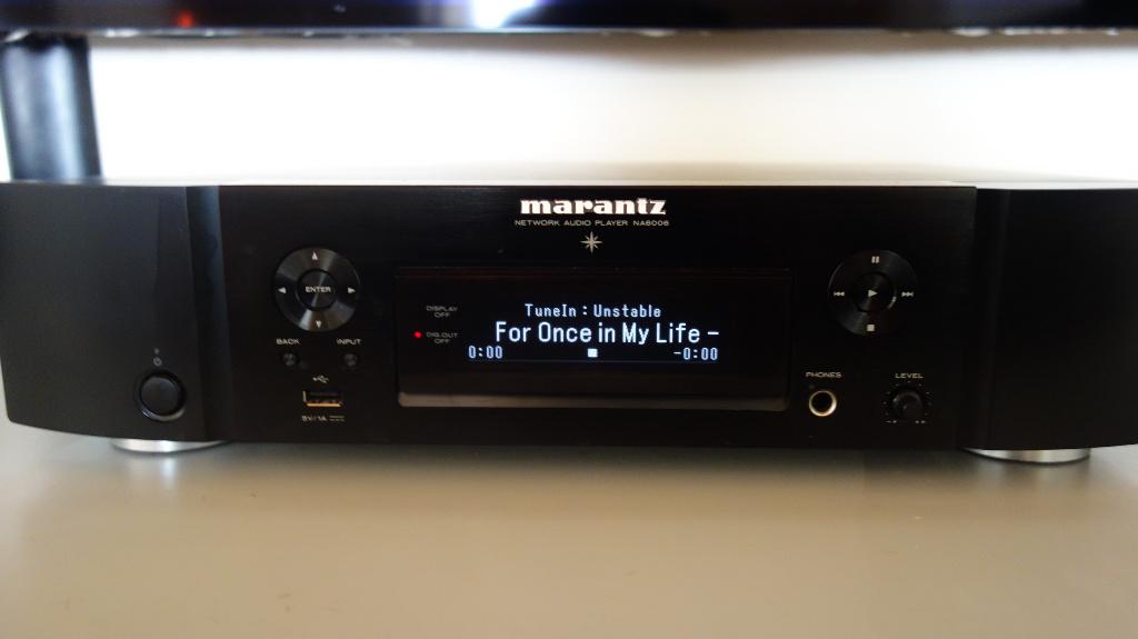 Marantz NA6006 Netwerk Audio Speler, Ophalen of Verzenden, Gebruikt, Optische audio