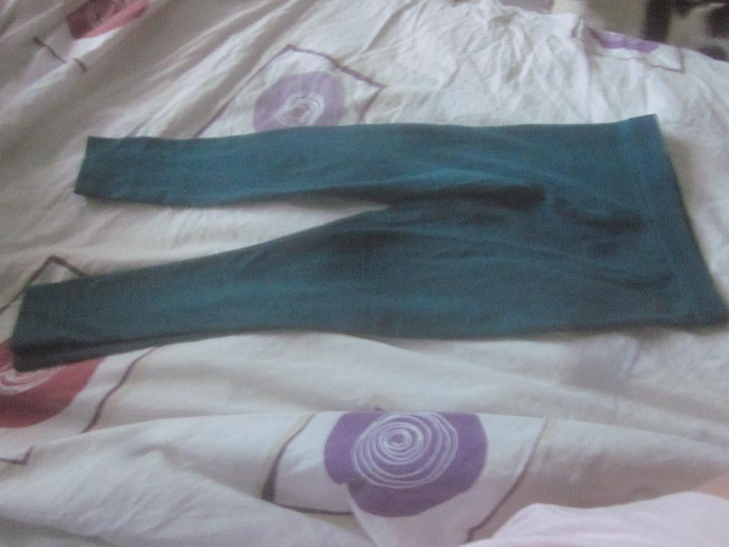 Nieuwe donkere zeegroene legging Persival maat 104/110, Broek, Persival, Meisje, Nieuw