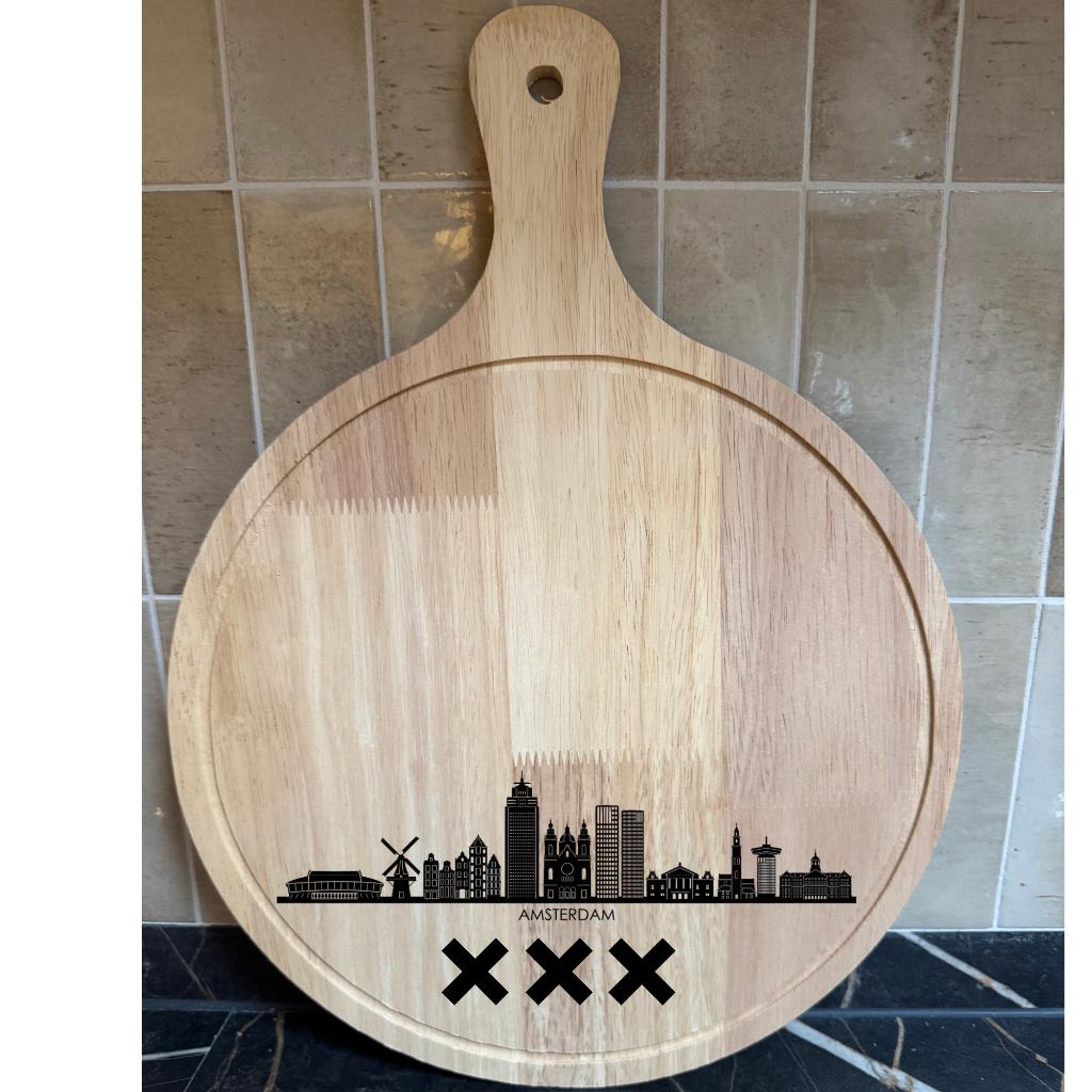 borrelplank skyline amsterdam, Huis en Inrichting, Ophalen of Verzenden, Nieuw