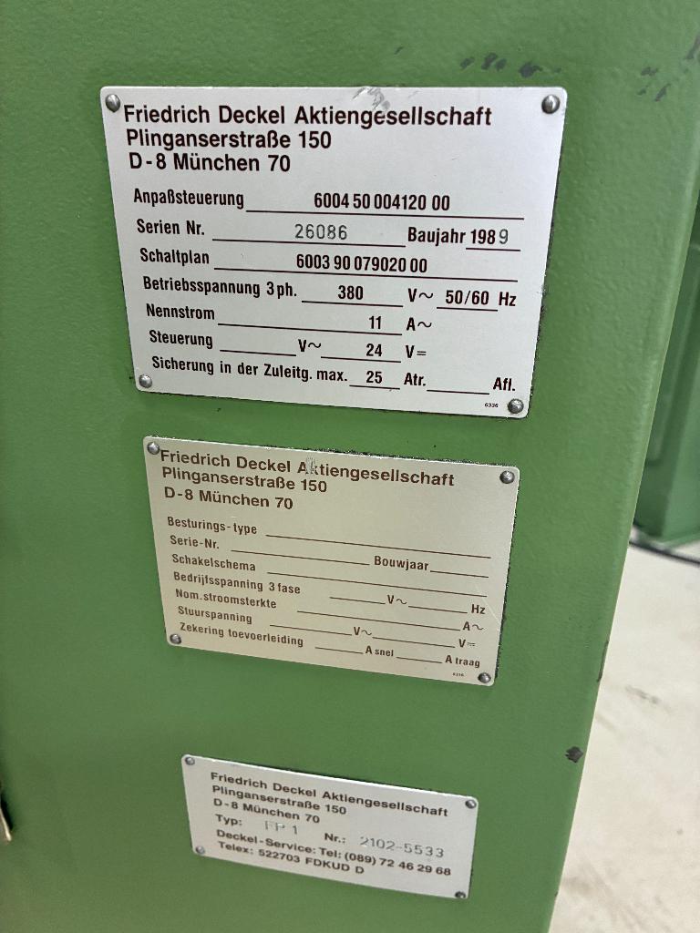 freesbank Deckel FP-1 in zeer goede staat !, Ophalen, Gebruikt, Elektrisch, Overige soorten