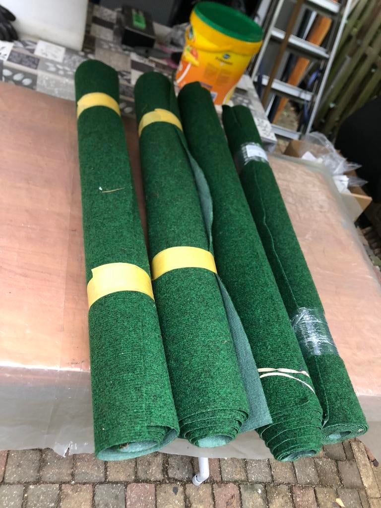 Kuntgras, Tuin en Terras, Gras en Kunstgras, Ophalen, Zo goed als nieuw, Minder dan 10 m²