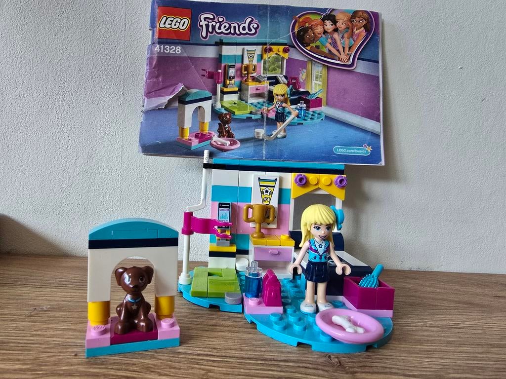 LEGO Friends Stephanie's Slaapkamer (41328), Kinderen en Baby's, Speelgoed | Duplo en Lego, Ophalen of Verzenden, Gebruikt, Complete set