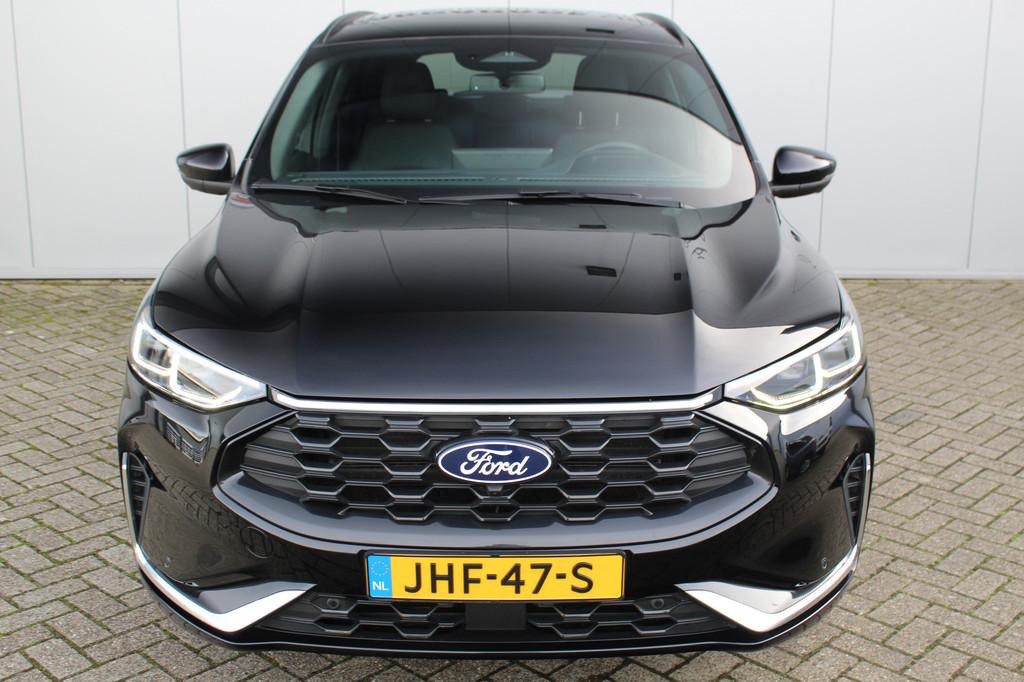 Ford Kuga 2.5-243pk PHEV ST-Line X. Trekgewicht 2.100kg. Nie, 12 maanden, 14 kWh, Gebruikt, Zwart