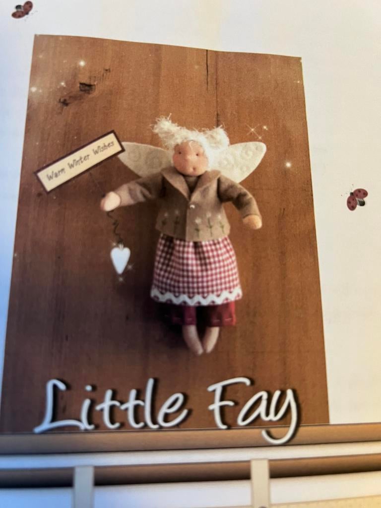 Patroon Little Fay, Atelier Sweet Moonie’s., Hobby en Vrije tijd, Vilt, Ophalen of Verzenden, Zo goed als nieuw, Boek of Patroon