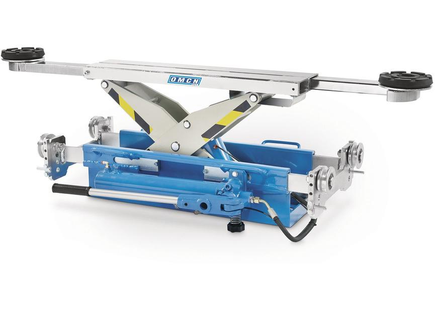 Krik 2,5T met handpomp OMCN / Nieuw, Ophalen of Verzenden, Nieuw, Hydraulisch, Garagekrik