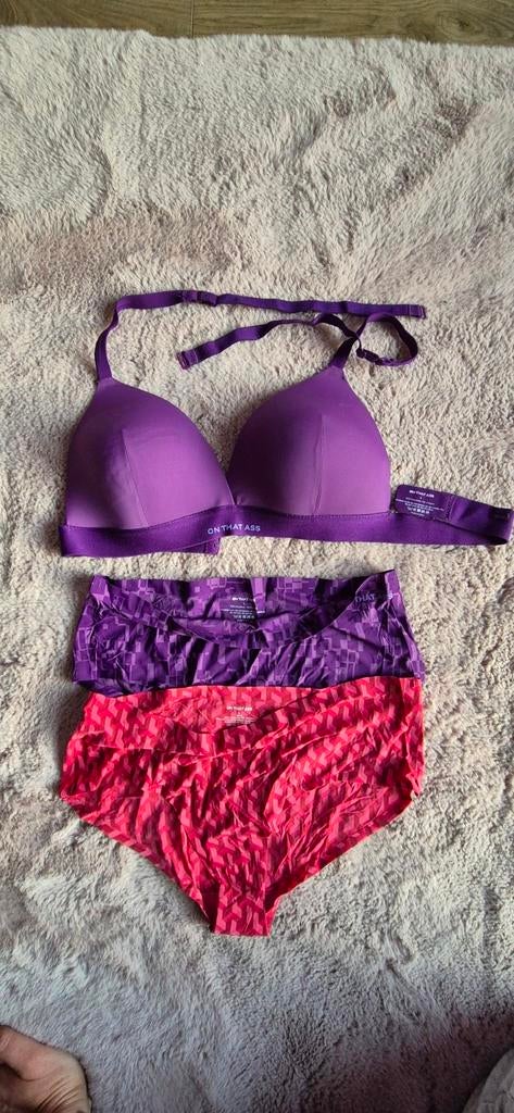 Nieuwe set On That Ass, 1 bh en 2 slips, maat L, Ophalen of Verzenden, Setje