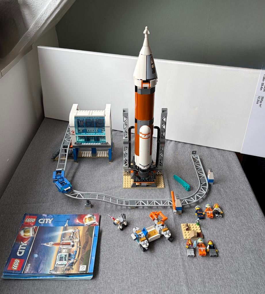 Lego 60228 City ruimteraket en vluchtleiding set, Compleet, City, Lego, Ophalen of Verzenden