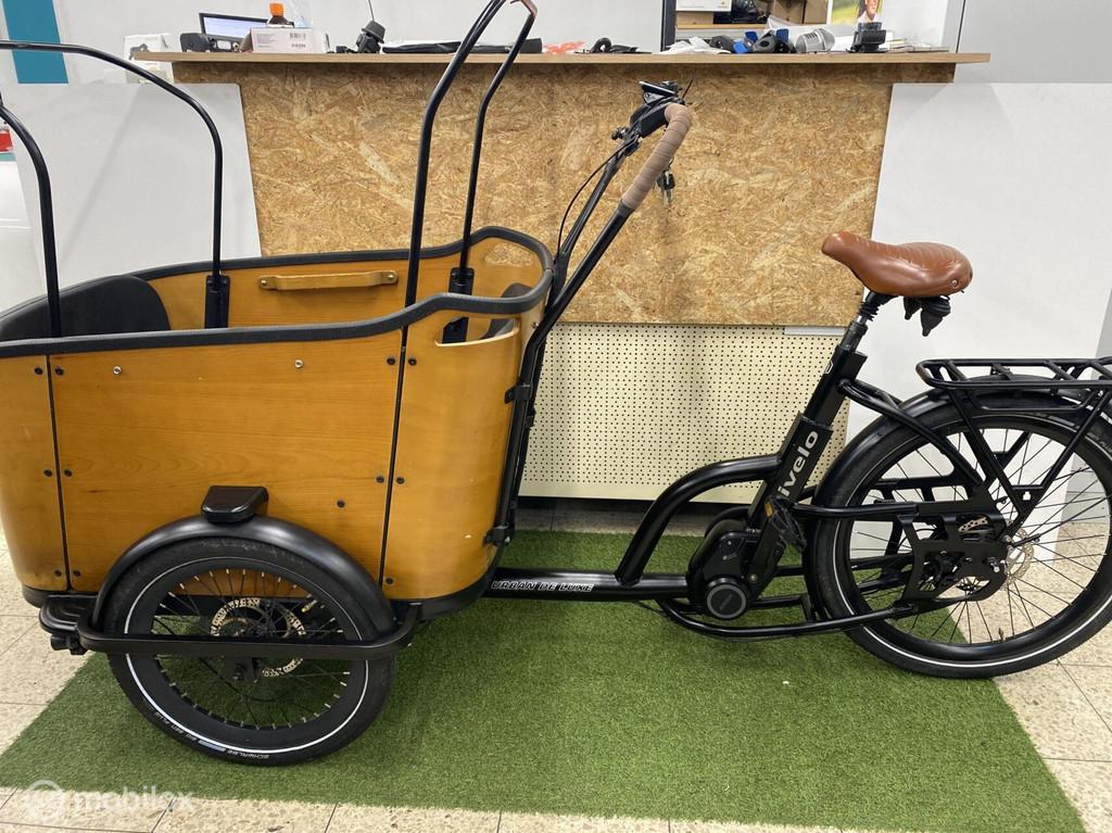 QIVELO ANANDA CURVE 2023 3 WIELER ELEKTRISCHE BAKFIETS, Fietsen en Brommers, Fietsen | Bakfietsen, QIVELO, QIVELO, QIVELO, Overige merken