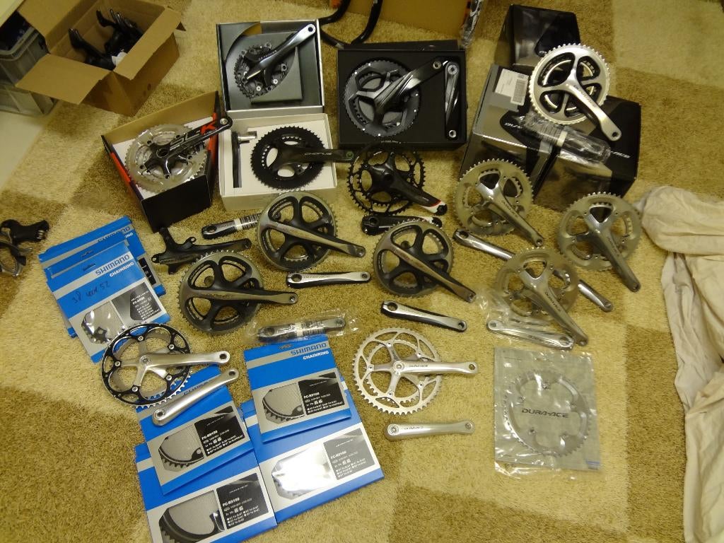 Nieuw Dura ace Sram FSA crankstel cassette rem wielen, Fietsen en Brommers, Fietsonderdelen, Ophalen of Verzenden, Nieuw, Racefiets