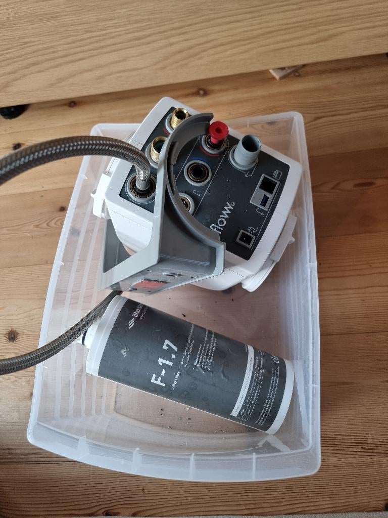 M box floww franke en filter, Ophalen of Verzenden, Gebruikt