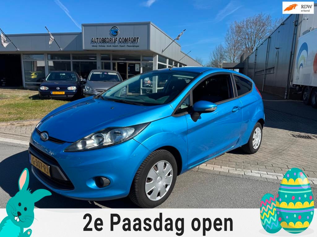 Ford Fiesta 1.25 Trend, Voorwielaandrijving, Euro 5, Stof, 4 cilinders