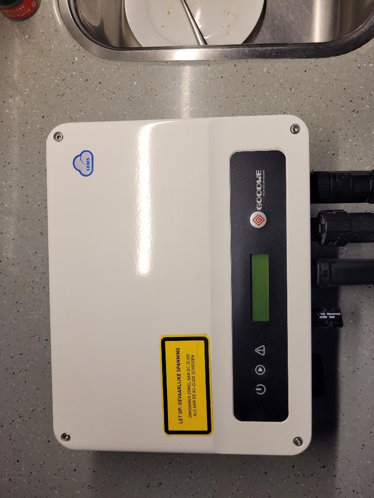 Goodwe zonneomvormer 3000 Watt, Ophalen, Zo goed als nieuw, Overige typen