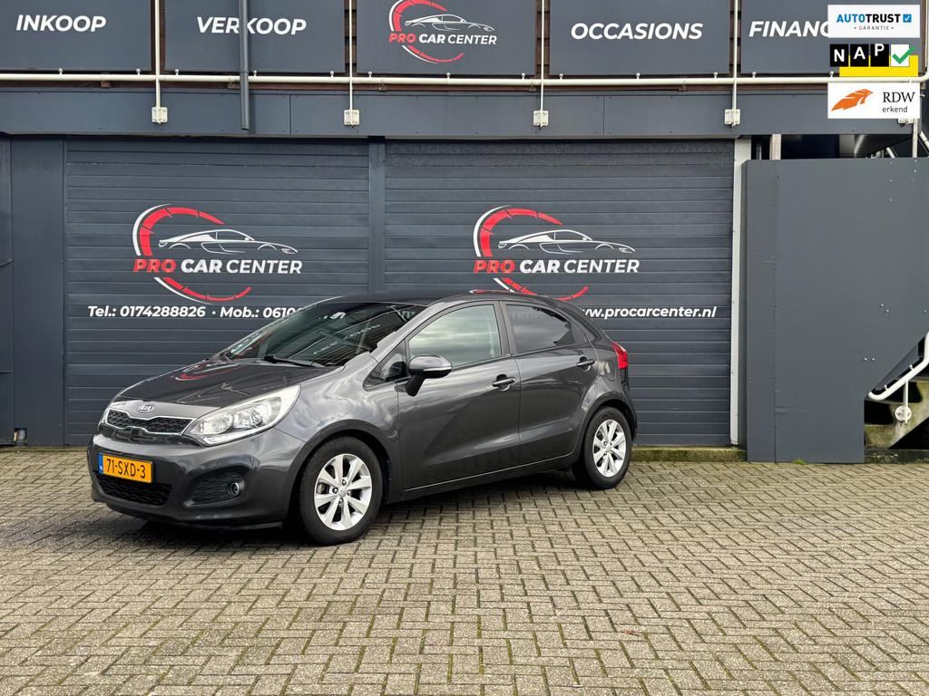 Kia Rio 1.2 CVVT Super Pack CLIMATE|CRUISE|PDC|KEYLESS.ENTRY, Euro 5, 4 cilinders, LED verlichting, Origineel Nederlands