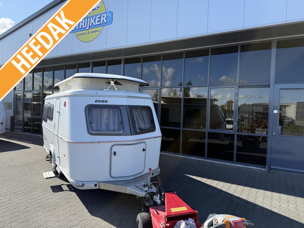 Eriba Touring Troll 535 GT 530GT Bed 198cm + Zit + WC BJ2021, Bedrijf, Treinzit, 5 tot 6 meter, Eriba