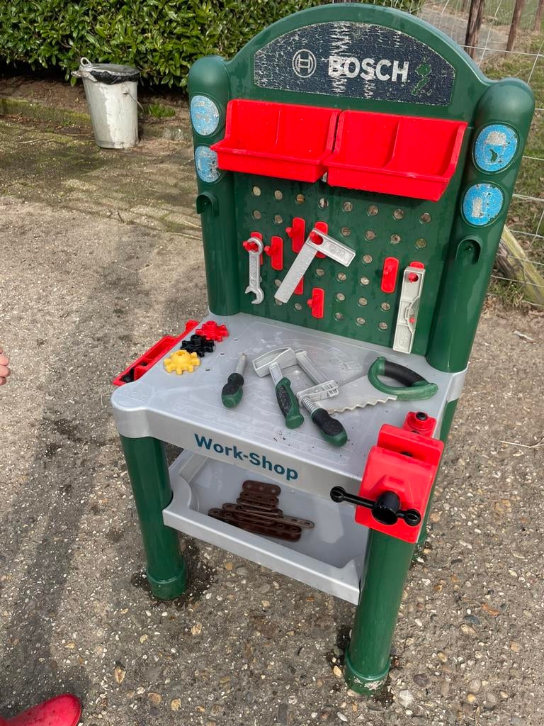 Kinder werkbank, Ophalen, Gebruikt