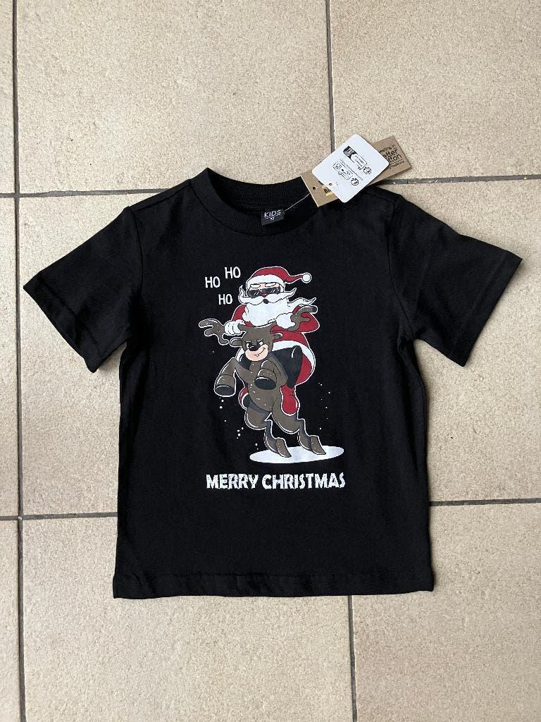 Nieuw Kerst shirt ' merry Christmas ' Maat 92, Ophalen of Verzenden, Nieuw, Jongen, Shirt of Longsleeve