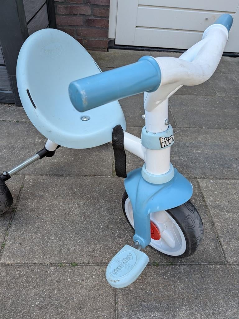 Smoby driewieler, Ophalen, Gebruikt, Duwstang