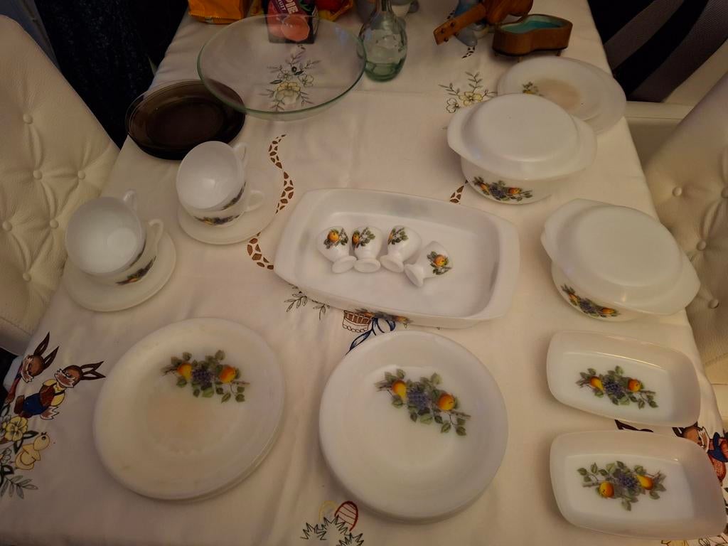 Arcopal servies 25delig, Ophalen