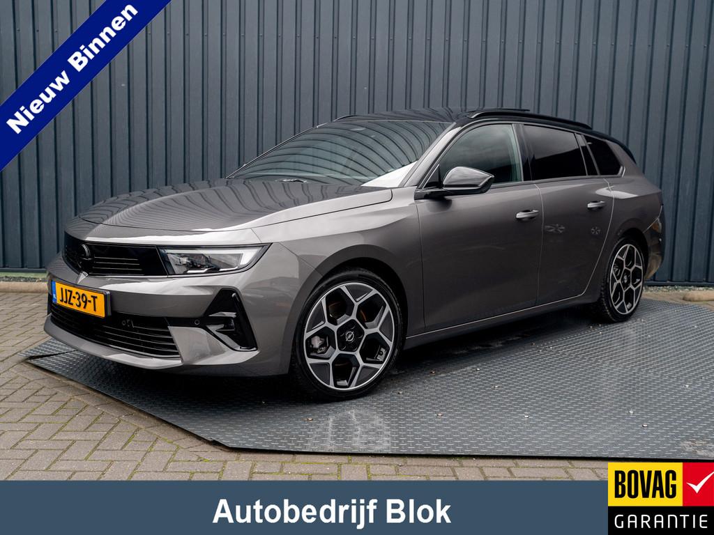 Opel Astra Sports Tourer 1.2 Turbo Ultimate | Panodak | Stoe, 12 maanden, 1199 cc, Leder, Adaptive Cruise Control