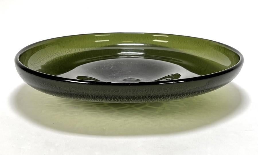 1492. Tincraquelé glazenschaal, ontwerp A.D. Copier, ca.1930, Ophalen of Verzenden