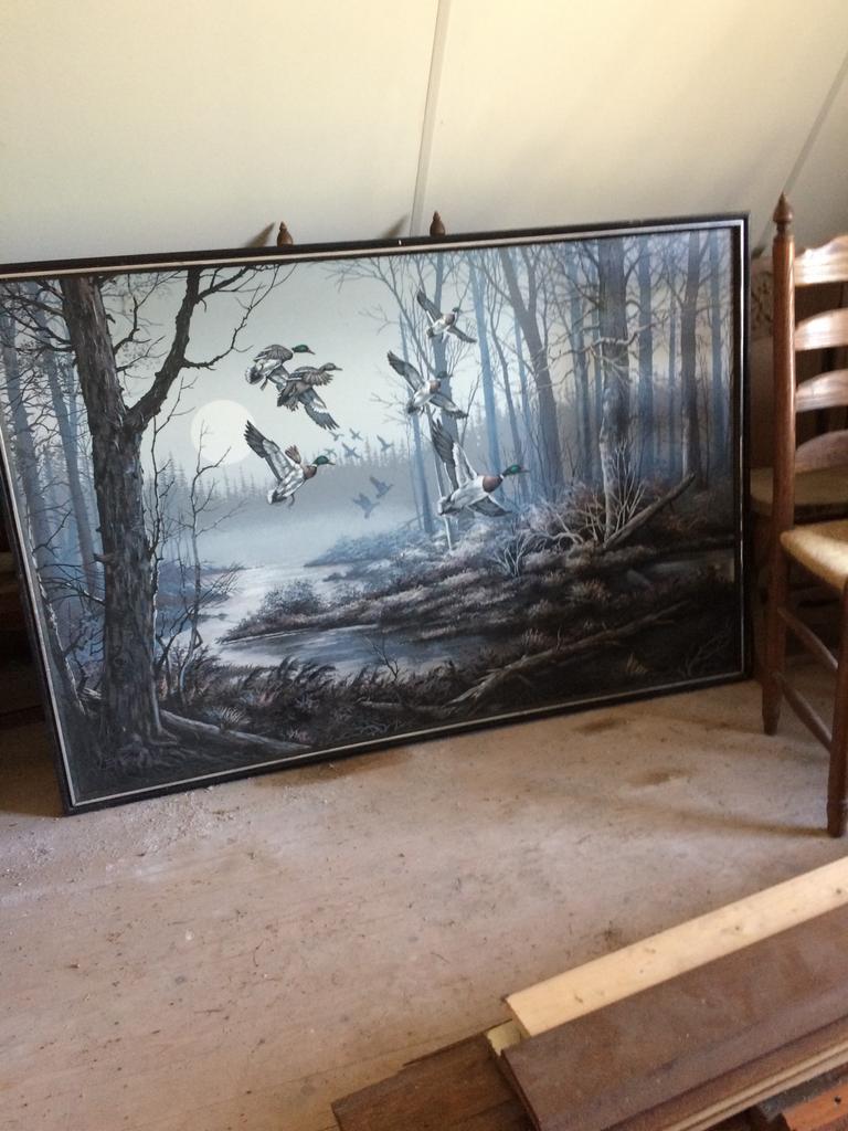 Schilderij ., Ophalen